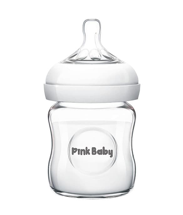 ULTRA WIDE NECK GLASS FEEDING BOTTLE (WN-121)
