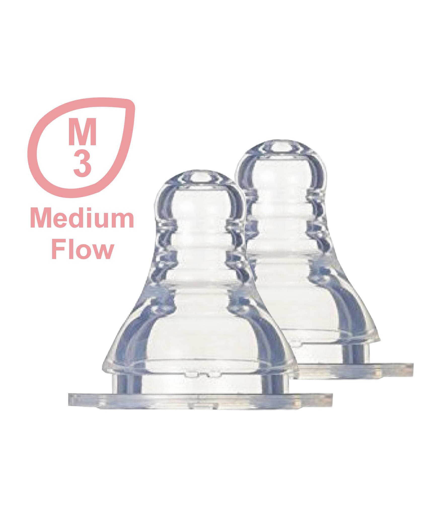 TANDARD NECK MEDIUM FLOW NIPPLE PK1 (M) (A-22-01)