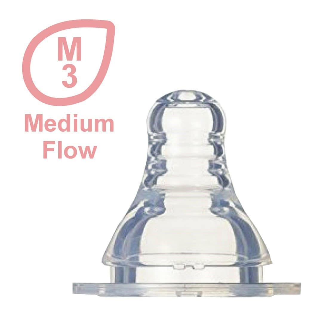 STANDARD NECK MEDIUM FLOW NIPPLE PK1 (M) (A-22)