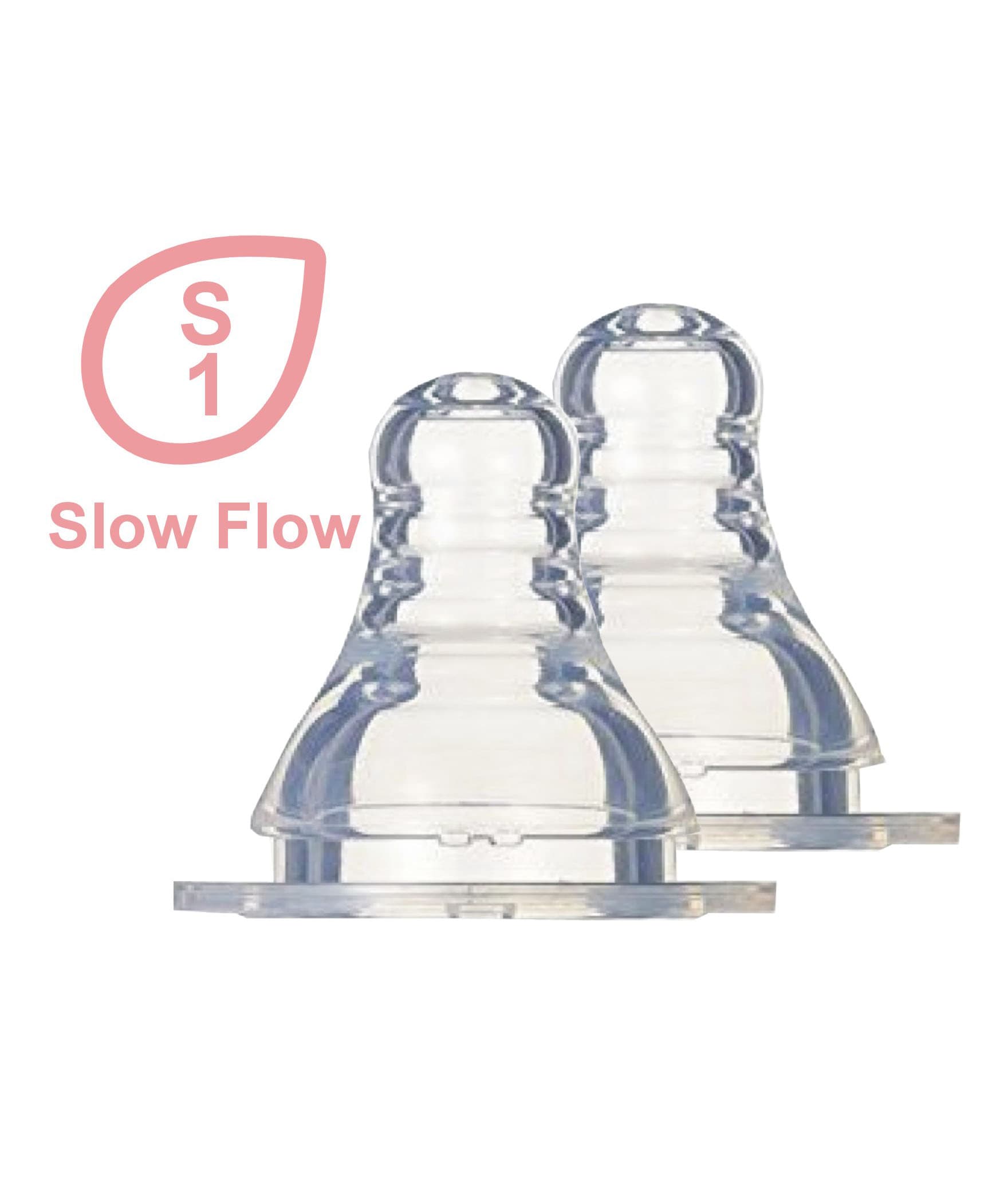 STANDARD NECK SLOW FLOW NIPPLE PK1 (S) (A-21-01)