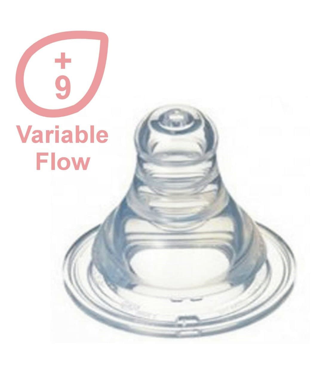 WIDE NECK VARIABLE FLOW NIPPLE PK1 (+) (A-14)