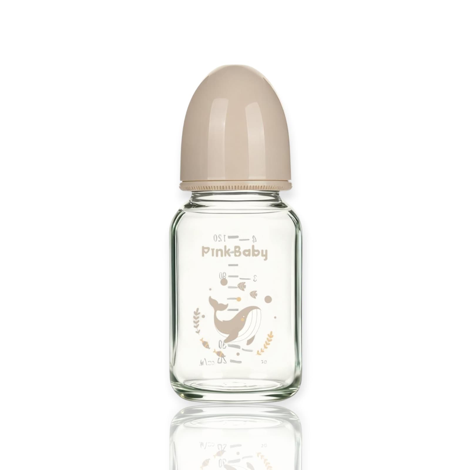 STANDERED NECK GLASS FEEDING BOTTLE (SNG-122)