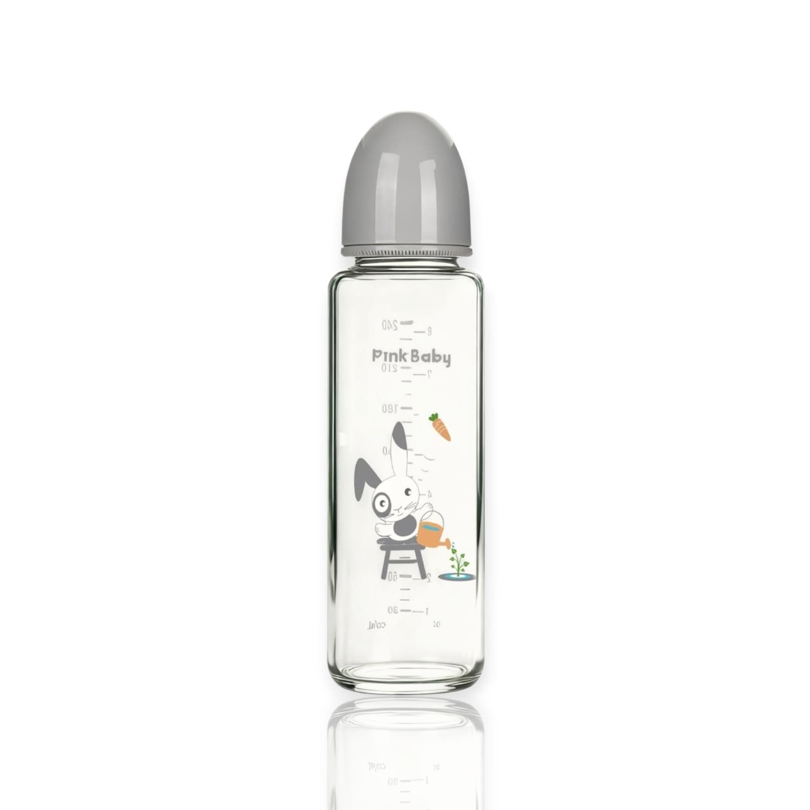 STANDERED NECK GLASS FEEDING BOTTLE (SNG-123)